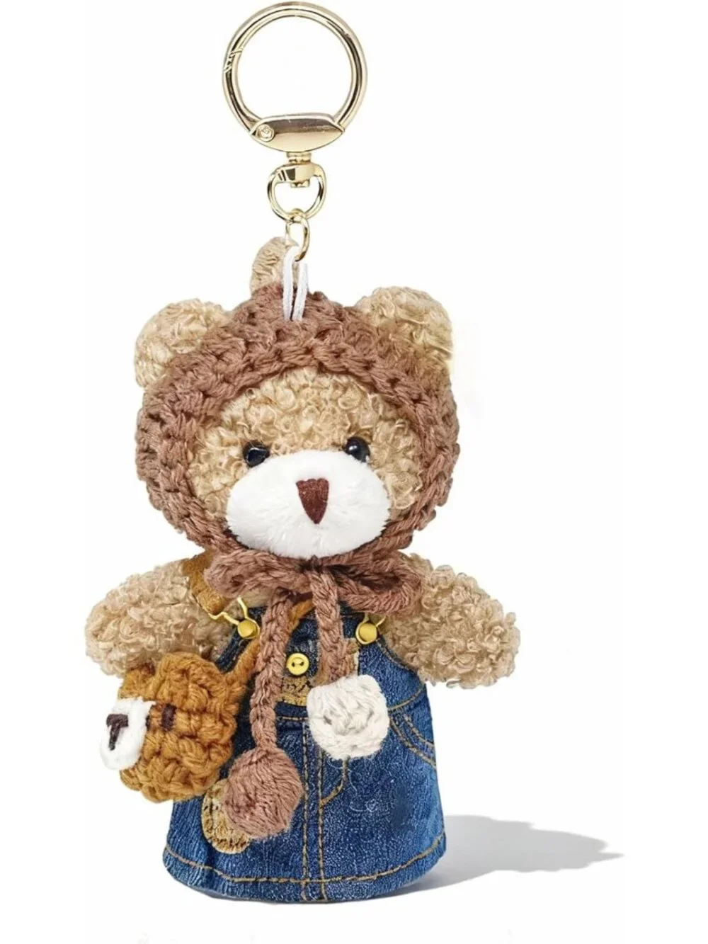 Cute Bear Keychain Bag Charm | Adorable Purse Accessory for Handbags & Backpacks